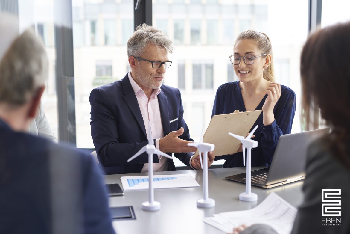 Business people during business meeting