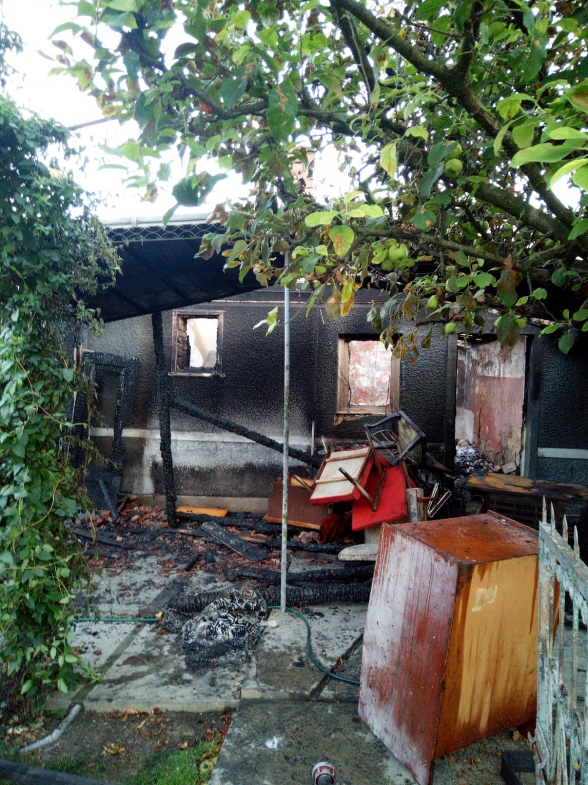 incendiu casa