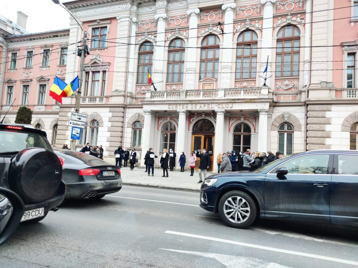 protest avocati cluj