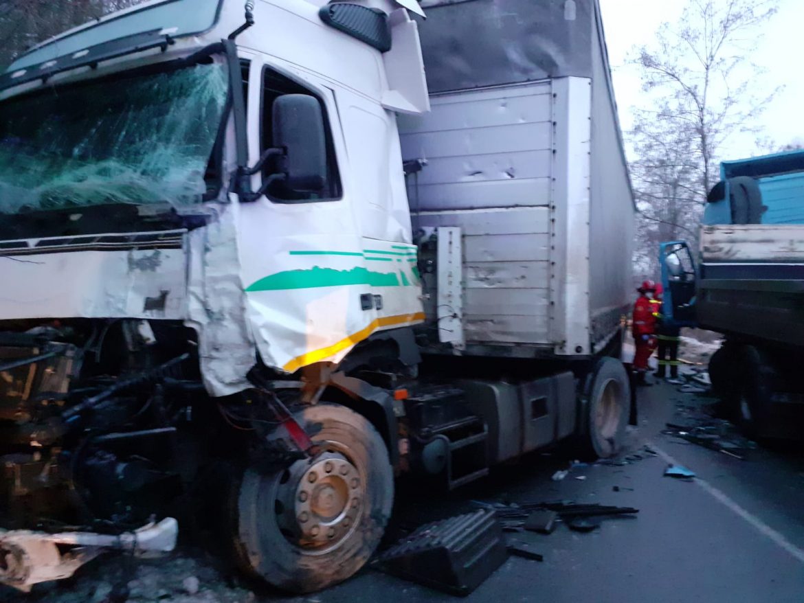 accident camioane