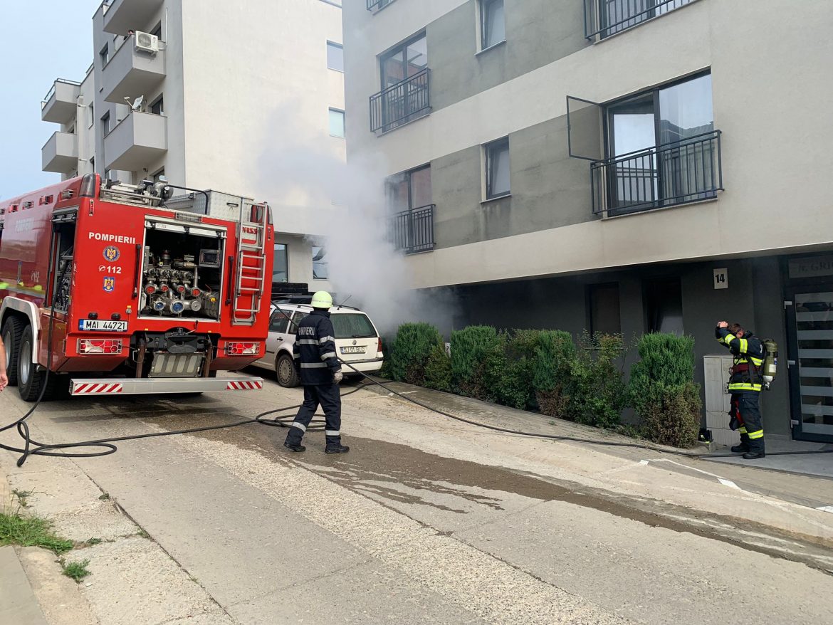 incendiu cluj
