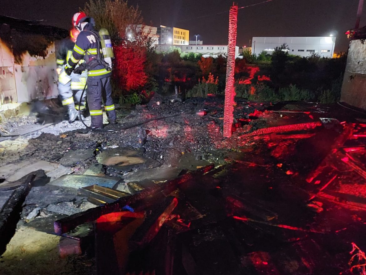 incendiu cantonului
