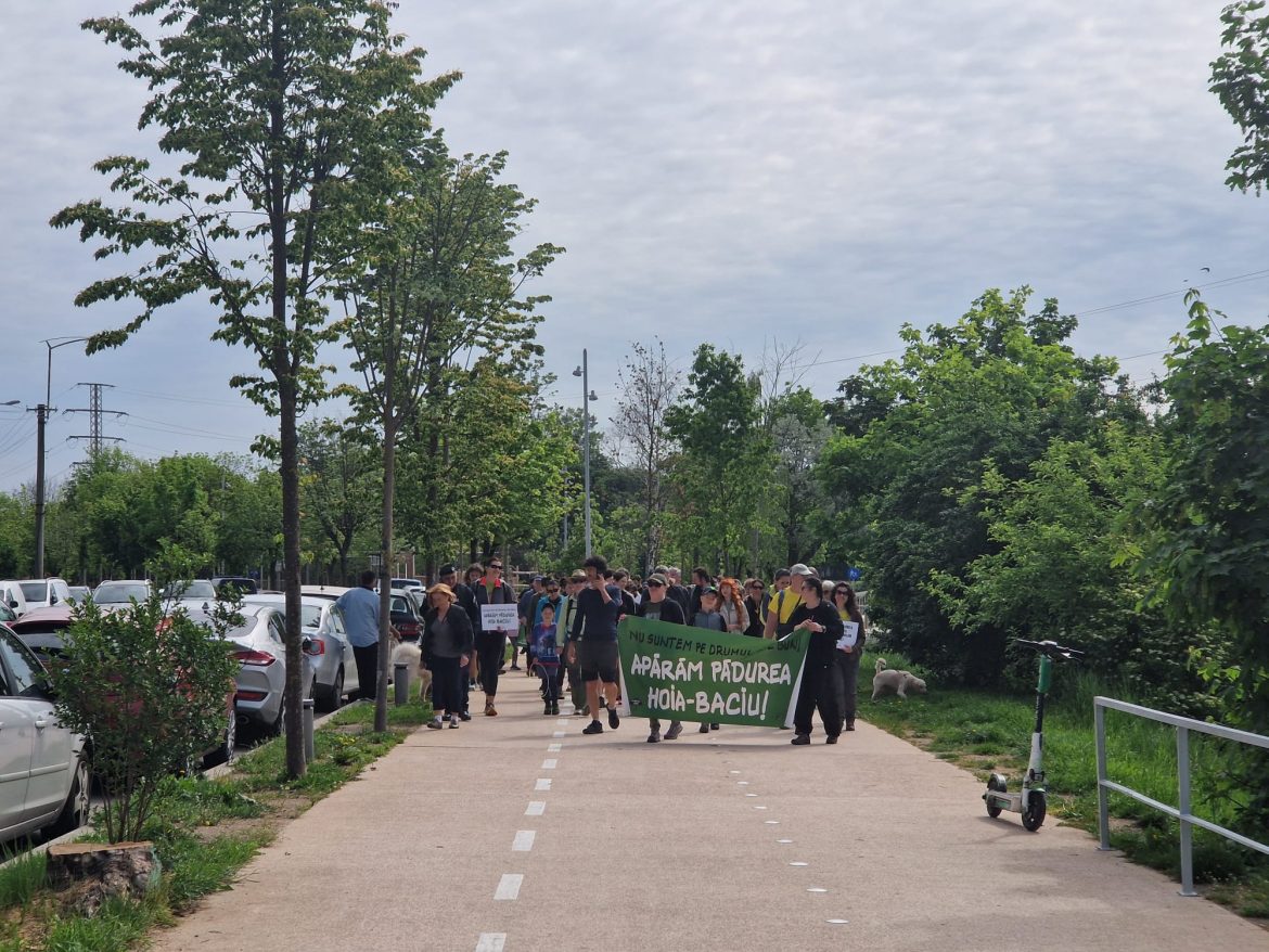 Marsul pentru pădurea Hoia