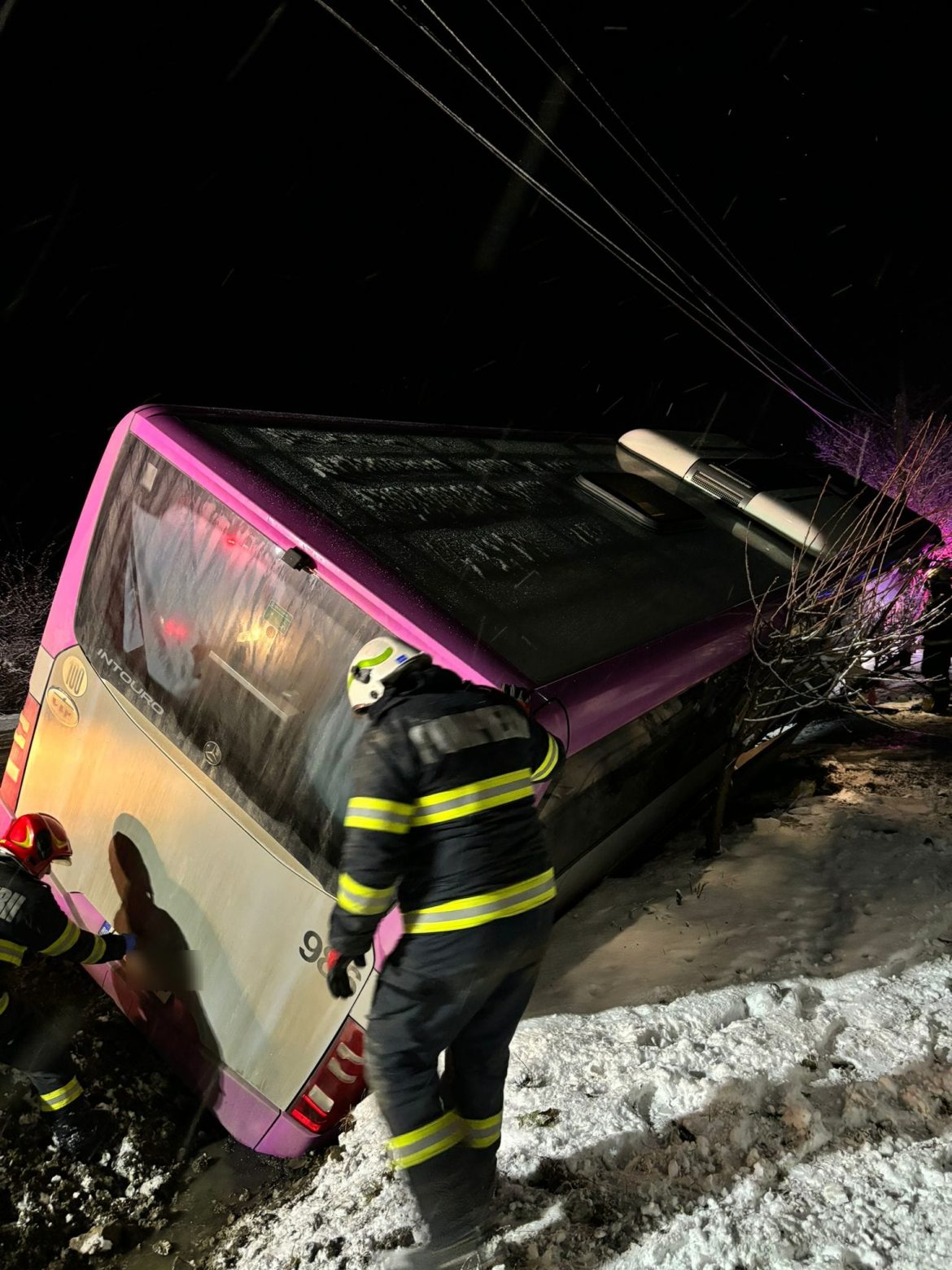accident autobuz, isu cluj