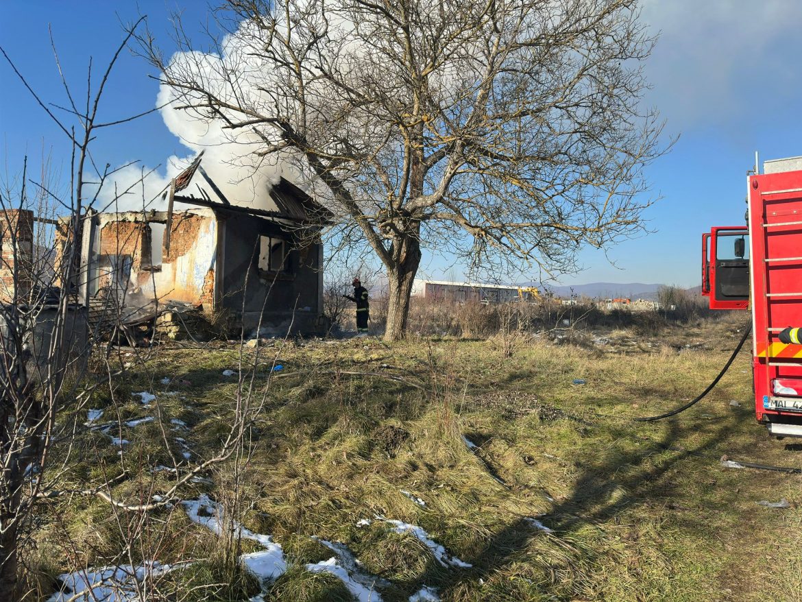 incendiu Urisor